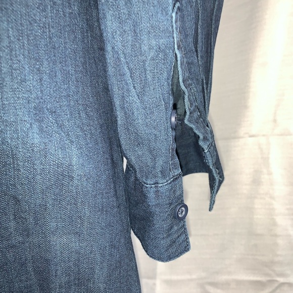 Denim shirt dress size XS - Picture 6 of 9